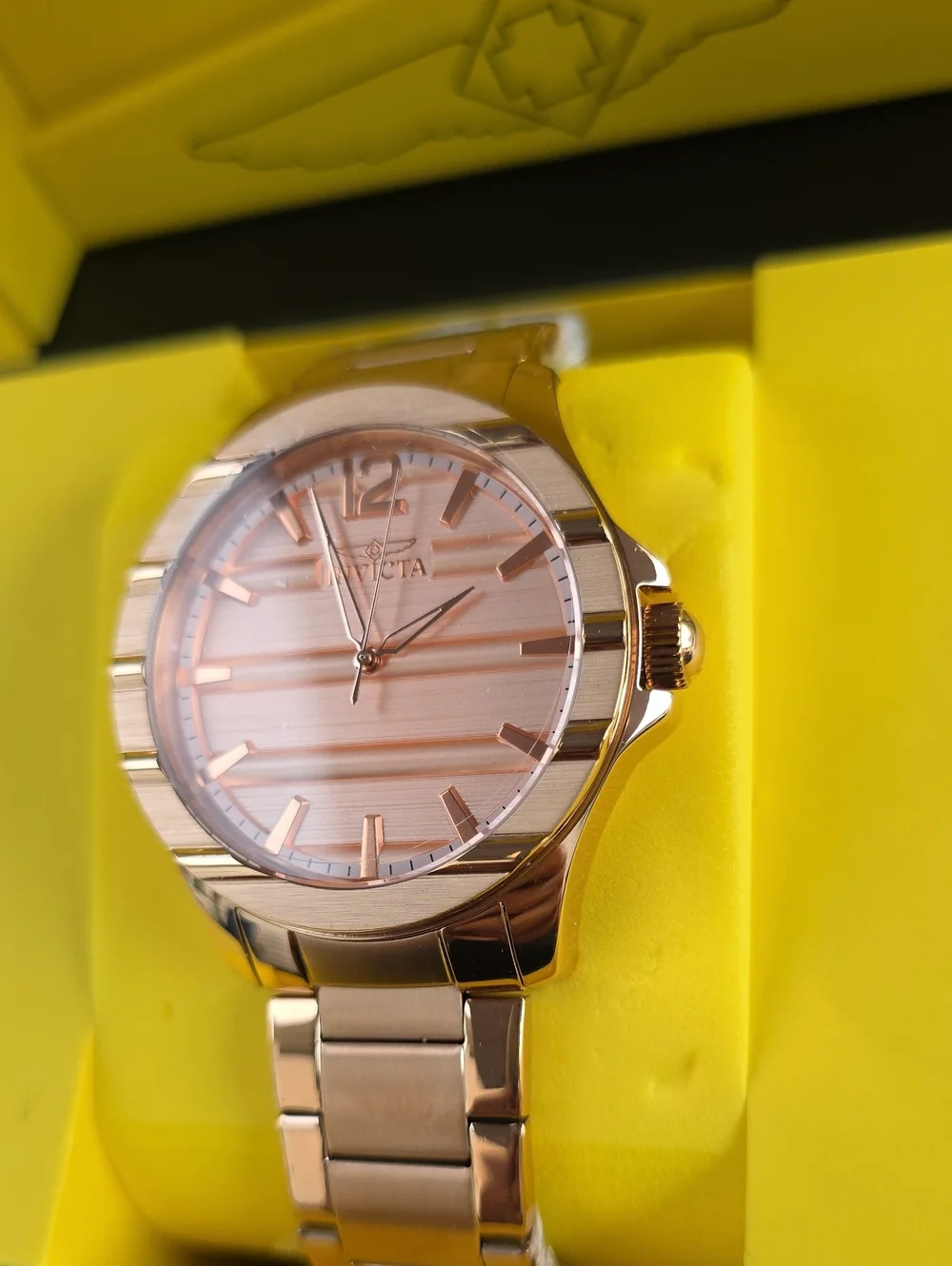 749. Invicta Speedway Linaro Men's Watch - 43mm. Rose Gold (50332)